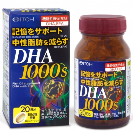 Viên Uống Bổ Sung Naris Itoh Dha 1000mg
