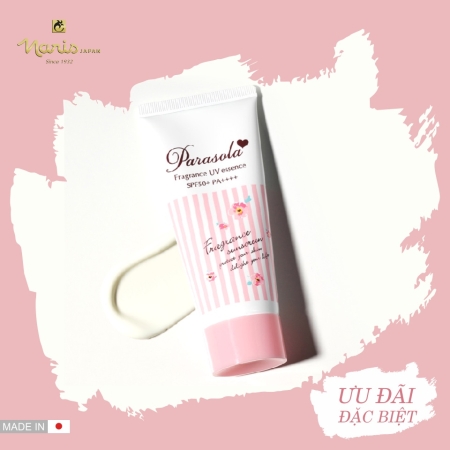 Combo Gel & Xịt Chống Nắng Parasola 90g (Chống nắng hồng)