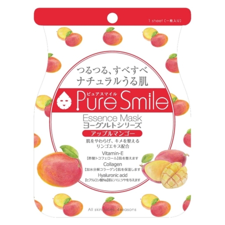 Mặt nạ dưỡng da chiết xuất từ Sữa tươi  & Dâu tây Naris Puresmile 23ml/miếng