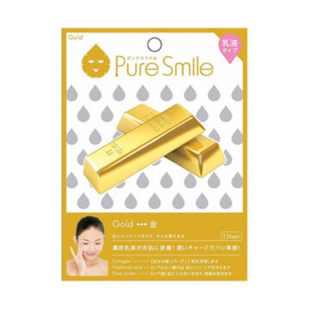 Pure Smile Essence Mask Gold  -  Mặt nạ dưỡng da tinh chất vàng 20ml/miếng