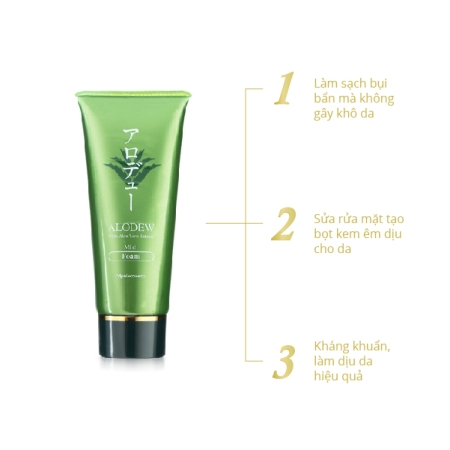 Sữa Rửa Mặt Và Tẩy Trang Naris Alodew Ex Mild Foam