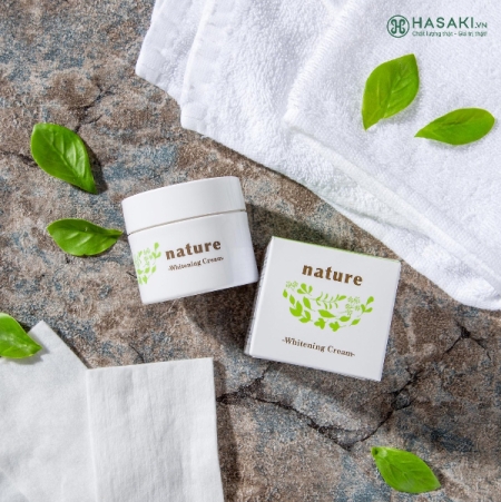 Kem Dưỡng Làm Sáng Da Ban Đêm Naris Nature Whitening Cream 50g