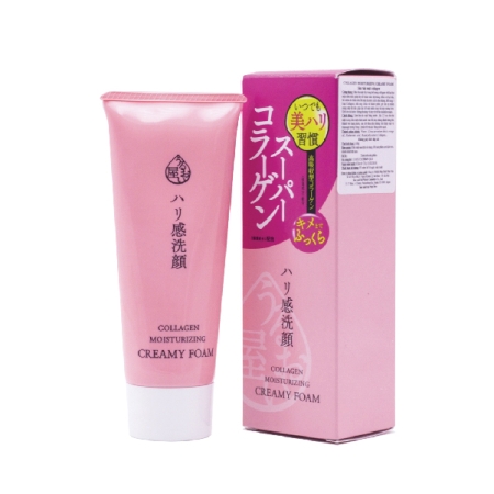 Sữa Rửa Mặt Naris Cosmetics Ngăn Ngừa Lão Hóa 100g Collagen Moisturizing Creamy Foam