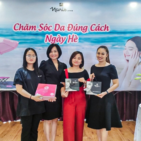HỘI THẢO CHĂM SÓC DA CỦA NARIS: HẠT BỤI VÀNG CỦA PHÁI ĐẸP TP. THÁI NGUYÊN