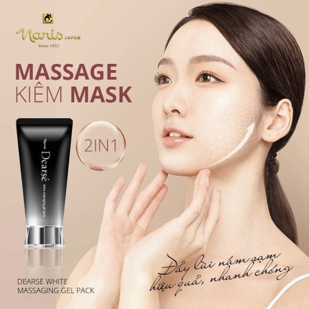 Gel massage dưỡng trắng da NARIS DEARSE