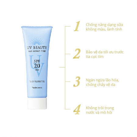 Sữa chống nắng NARIS UV BEAUTY SUNSCREEEN MILD