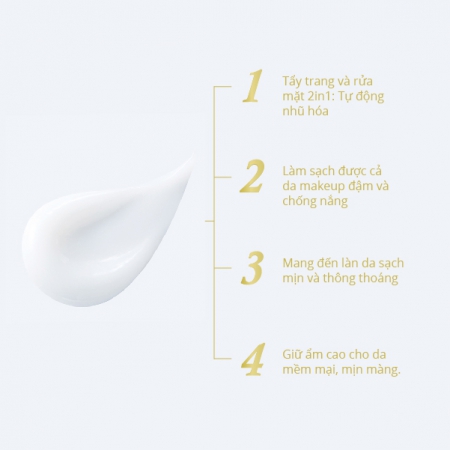 Kem tẩy trang & rửa mặt NARIS SELGRACE W CLEANSING CREME