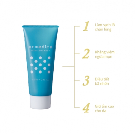Sữa Rửa Mặt Trị Mụn Naris Acmedica