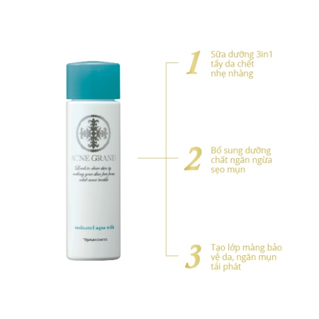 Sữa dưỡng da Naris Acne Grand Medicated Aqua Milk