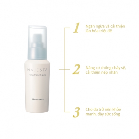 Sữa dưỡng da 24h NARIS MAJESTA TREATMENT MILK
