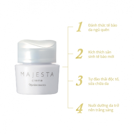Kem dưỡng tái tạo da NARIS MAJESTA CREME