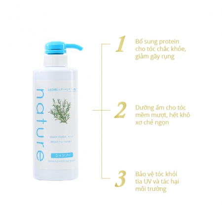 Dầu gội chăm sóc tóc hương thơm tự nhiên NATURE - HAIR SHAMPOO