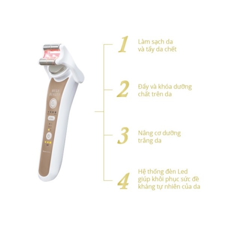 Máy Massage mặt-Spa di động MEGA BEAUTY