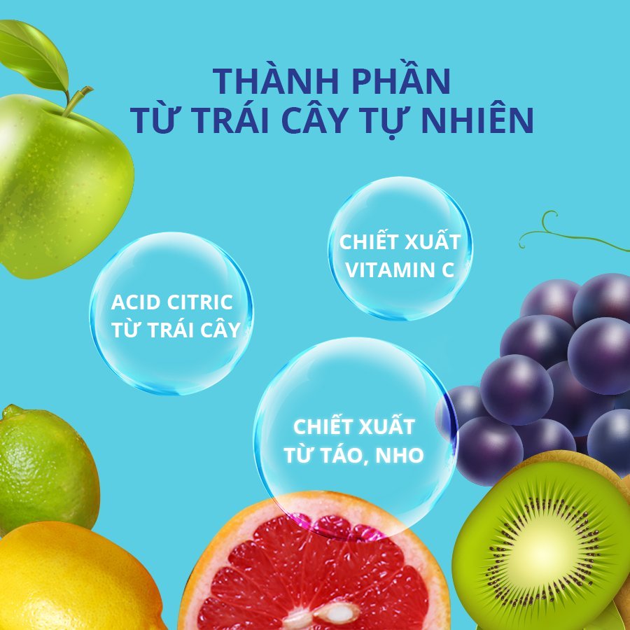 Thành phần được chiết xuất từ trái cây tự nhiên