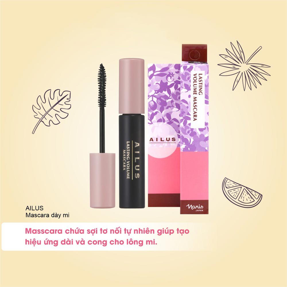 Chuốt mi Naris Ailus Volume Mascara