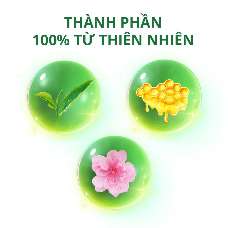 Thành phần 100% từ thiên nhiên